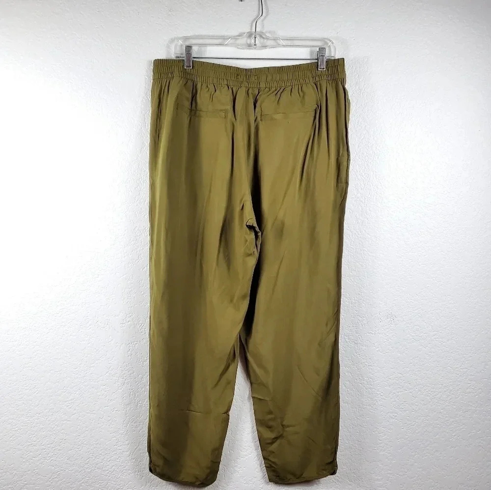 Madewell New Green Track Trousers Size Large Casual - Picture 5 of 9